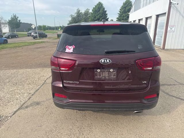 2019 Maroon Kia Sorento LX AWD SUV