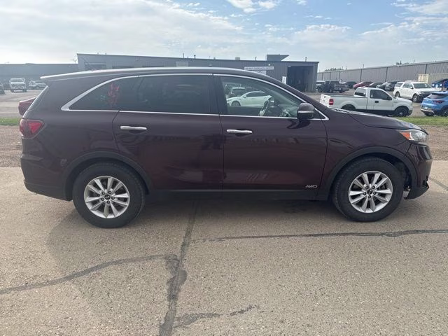 2019 Maroon Kia Sorento LX AWD SUV