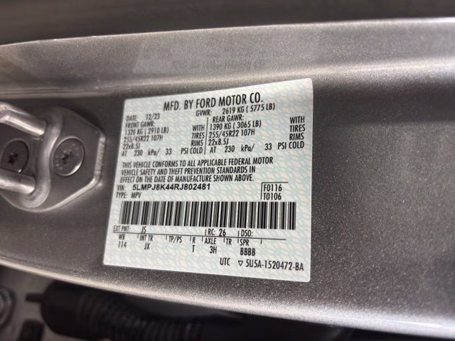 2024 Radiance Metallic Lincoln Nautilus Reserve AWD SUV