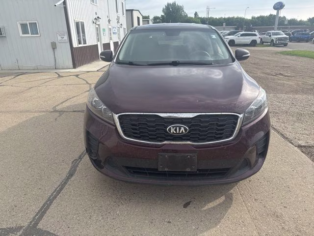 2019 Maroon Kia Sorento LX AWD SUV