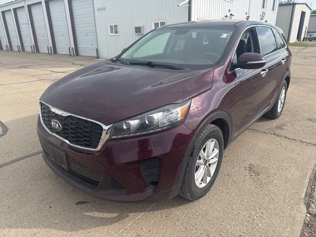 2019 Maroon Kia Sorento LX AWD SUV