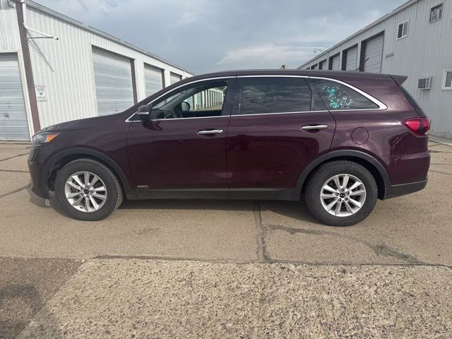 2019 Maroon Kia Sorento LX AWD SUV