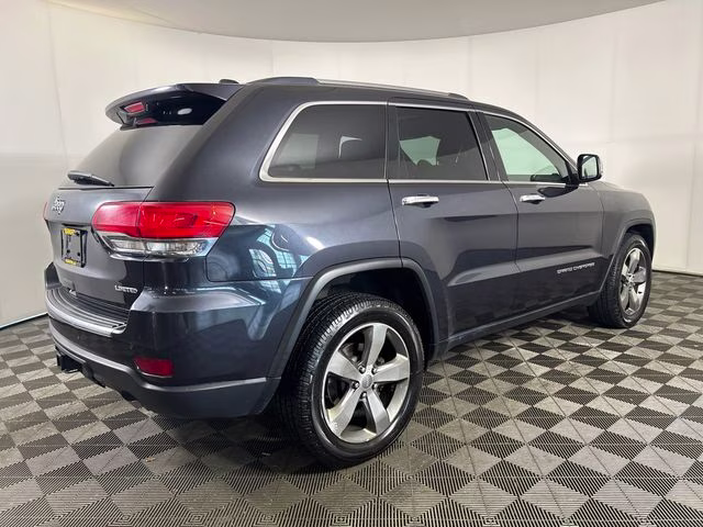 2015 Maximum Steel Metallic Clearcoat Jeep Grand Cherokee Limited 4X4 SUV