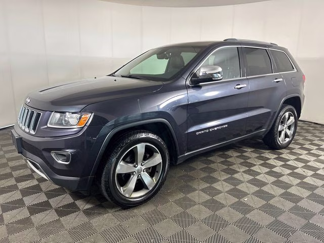 2015 Maximum Steel Metallic Clearcoat Jeep Grand Cherokee Limited 4X4 SUV