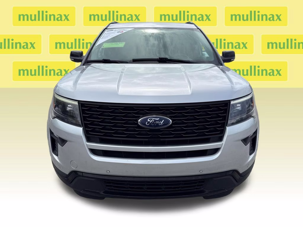 2018 Ingot Silver Metallic Ford Explorer Sport 4X4 SUV