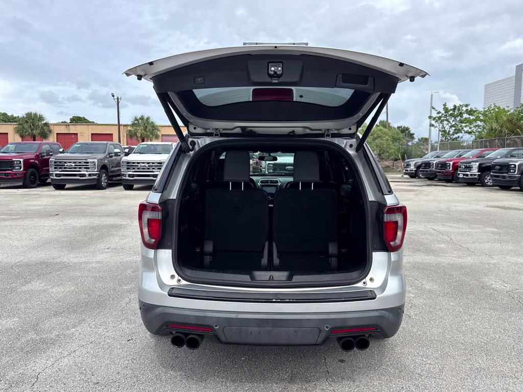 2018 Ingot Silver Metallic Ford Explorer Sport 4X4 SUV