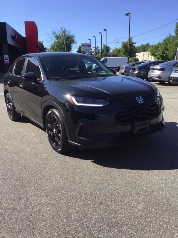 2024 Black Honda HR-V Sport AWD SUV