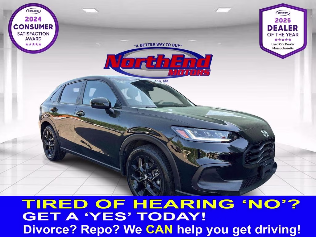 2024 Black Honda HR-V Sport AWD SUV
