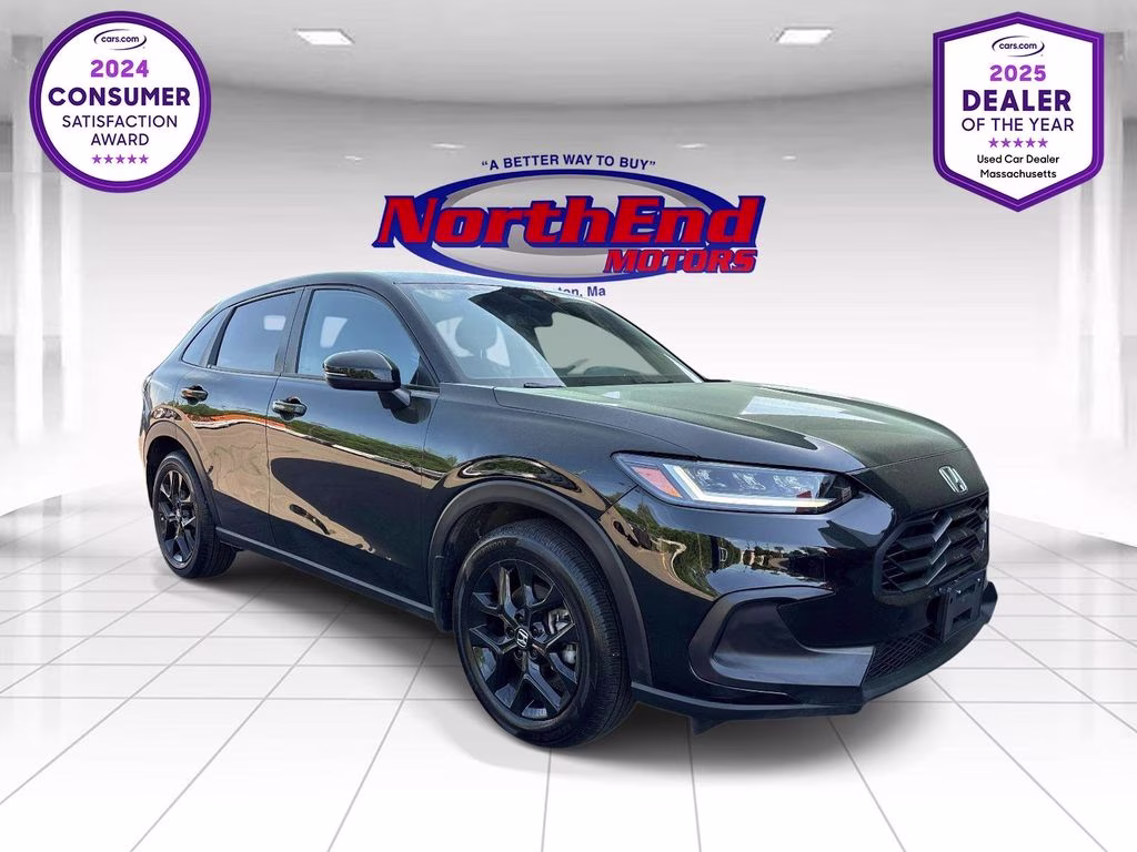 2024 Black Honda HR-V Sport AWD SUV