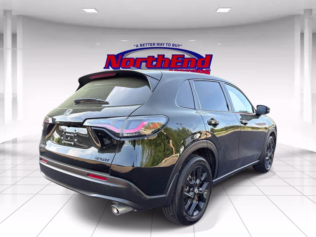 2024 Black Honda HR-V Sport AWD SUV