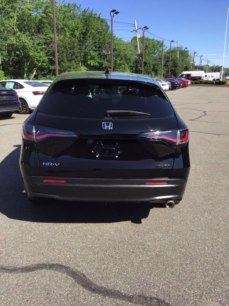2024 Black Honda HR-V Sport AWD SUV