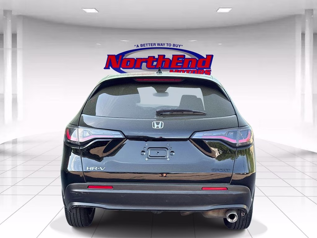 2024 Black Honda HR-V Sport AWD SUV
