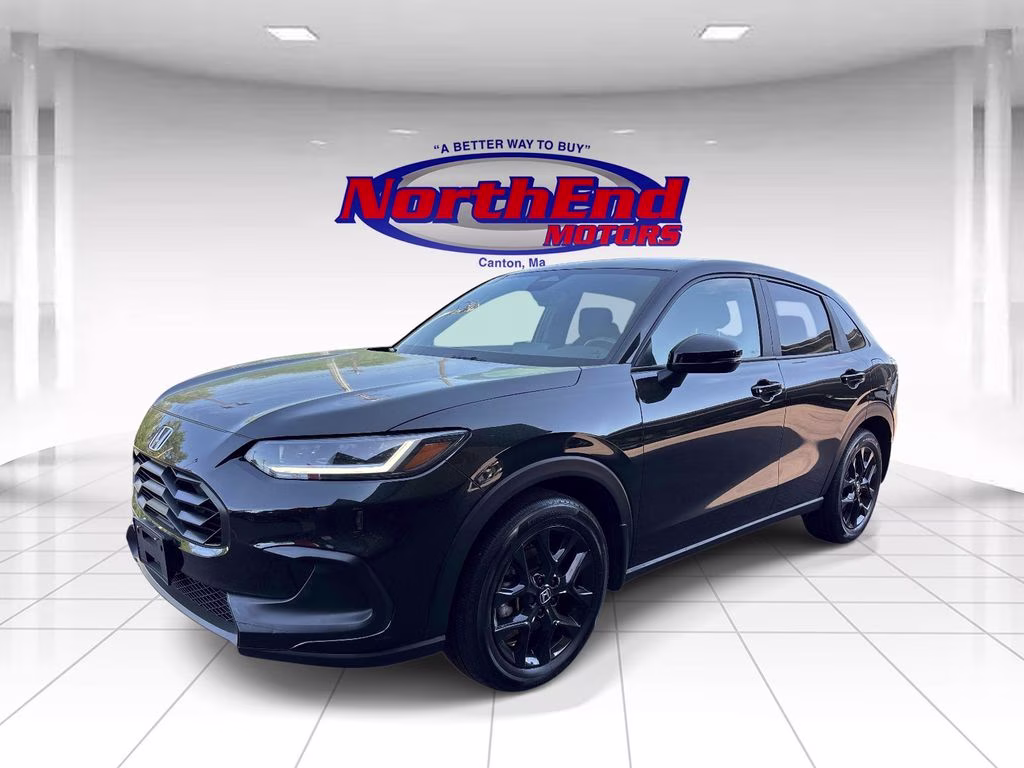 2024 Black Honda HR-V Sport AWD SUV
