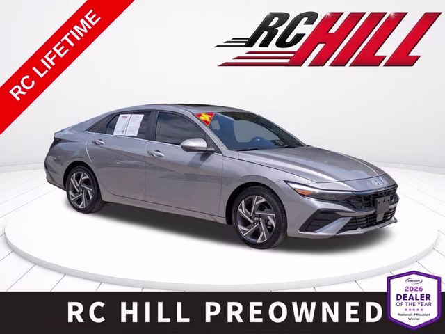 2024 Fluid Metal Hyundai Elantra Limited FWD Sedan