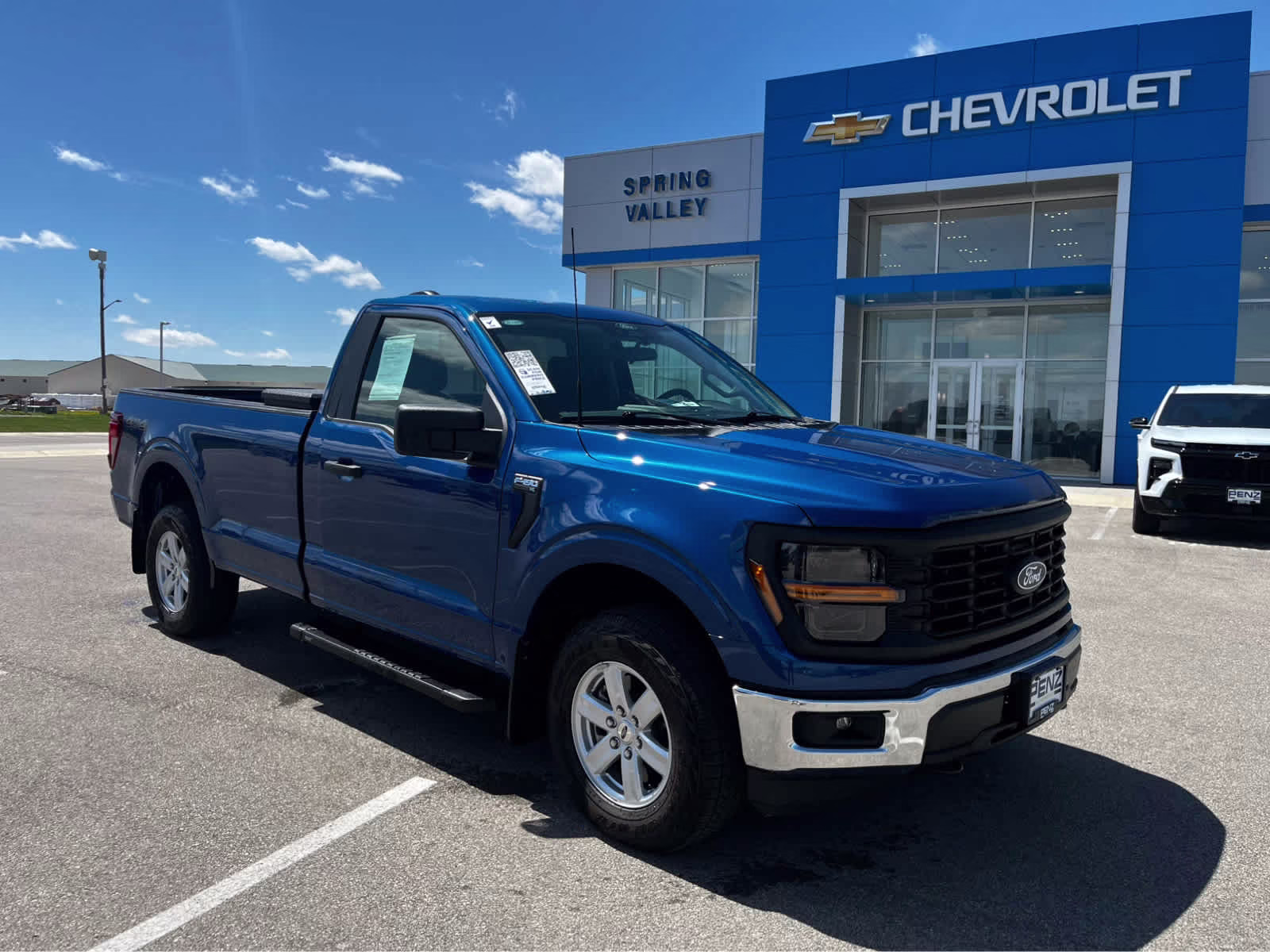 2025 Atlas Blue Ford F-150 XL 4X4 Truck