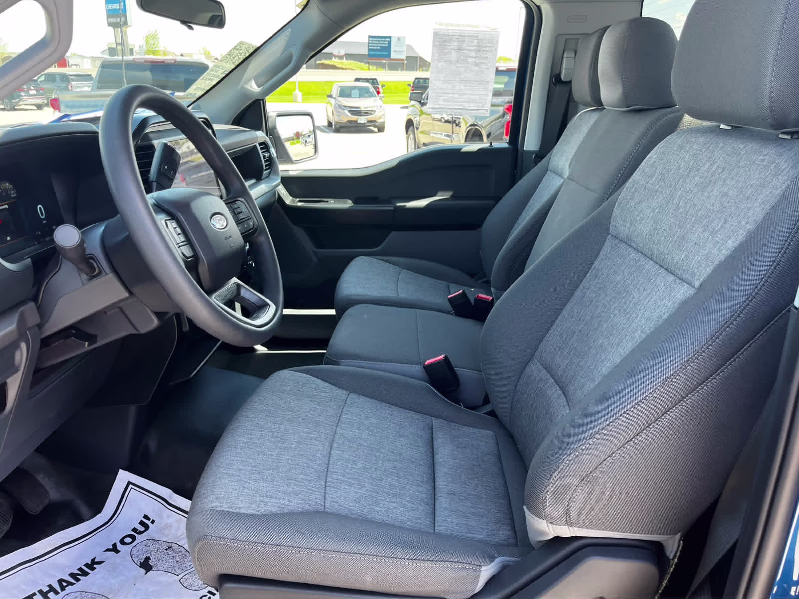 2025 Atlas Blue Ford F-150 XL 4X4 Truck