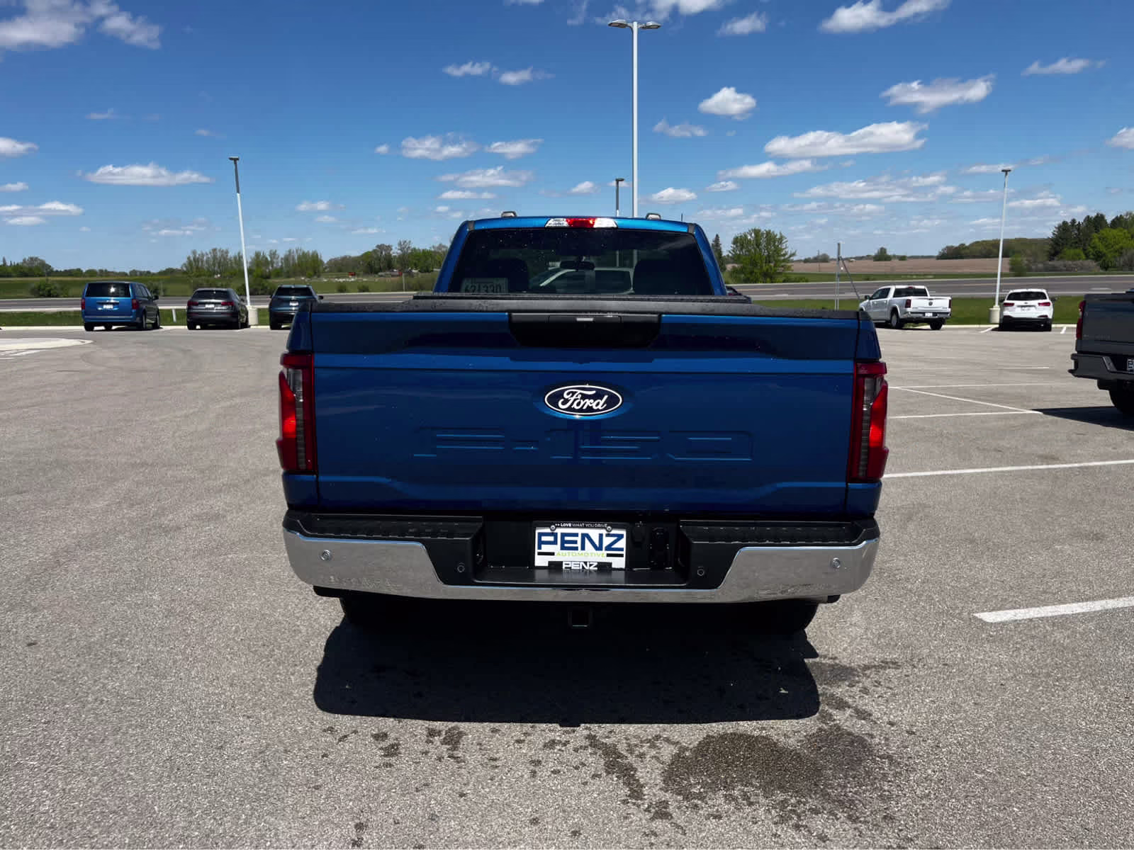 2025 Atlas Blue Ford F-150 XL 4X4 Truck