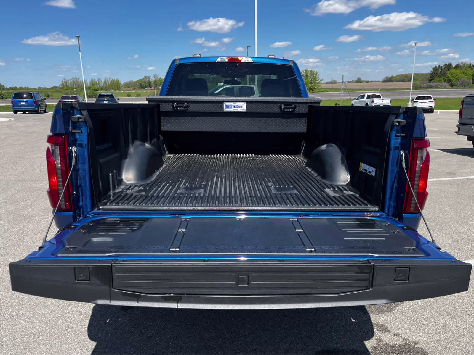 2025 Atlas Blue Ford F-150 XL 4X4 Truck