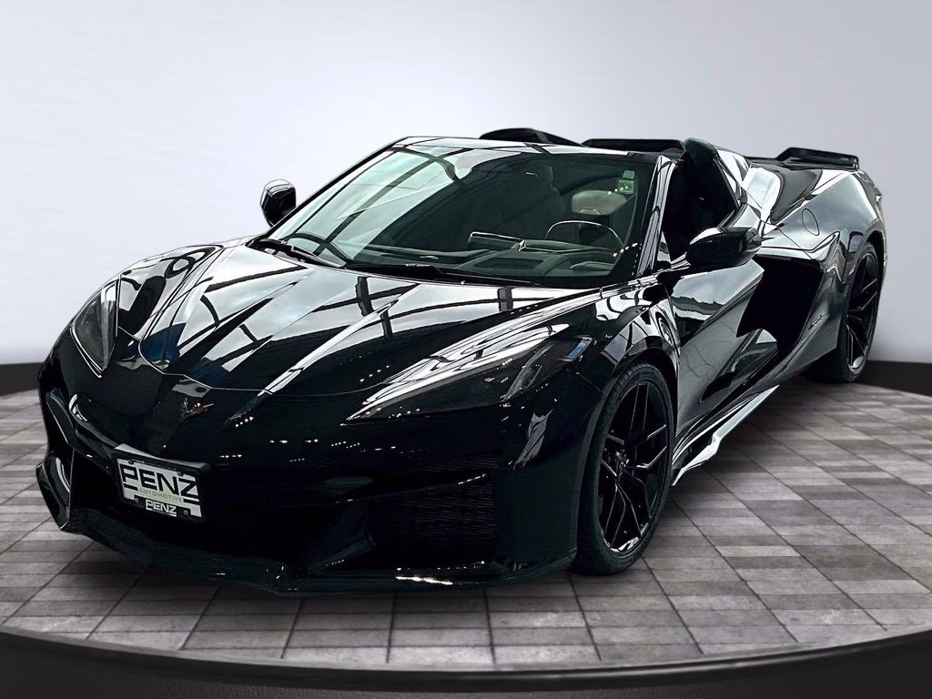 2026 Black Chevrolet Corvette Z06 RWD Convertible