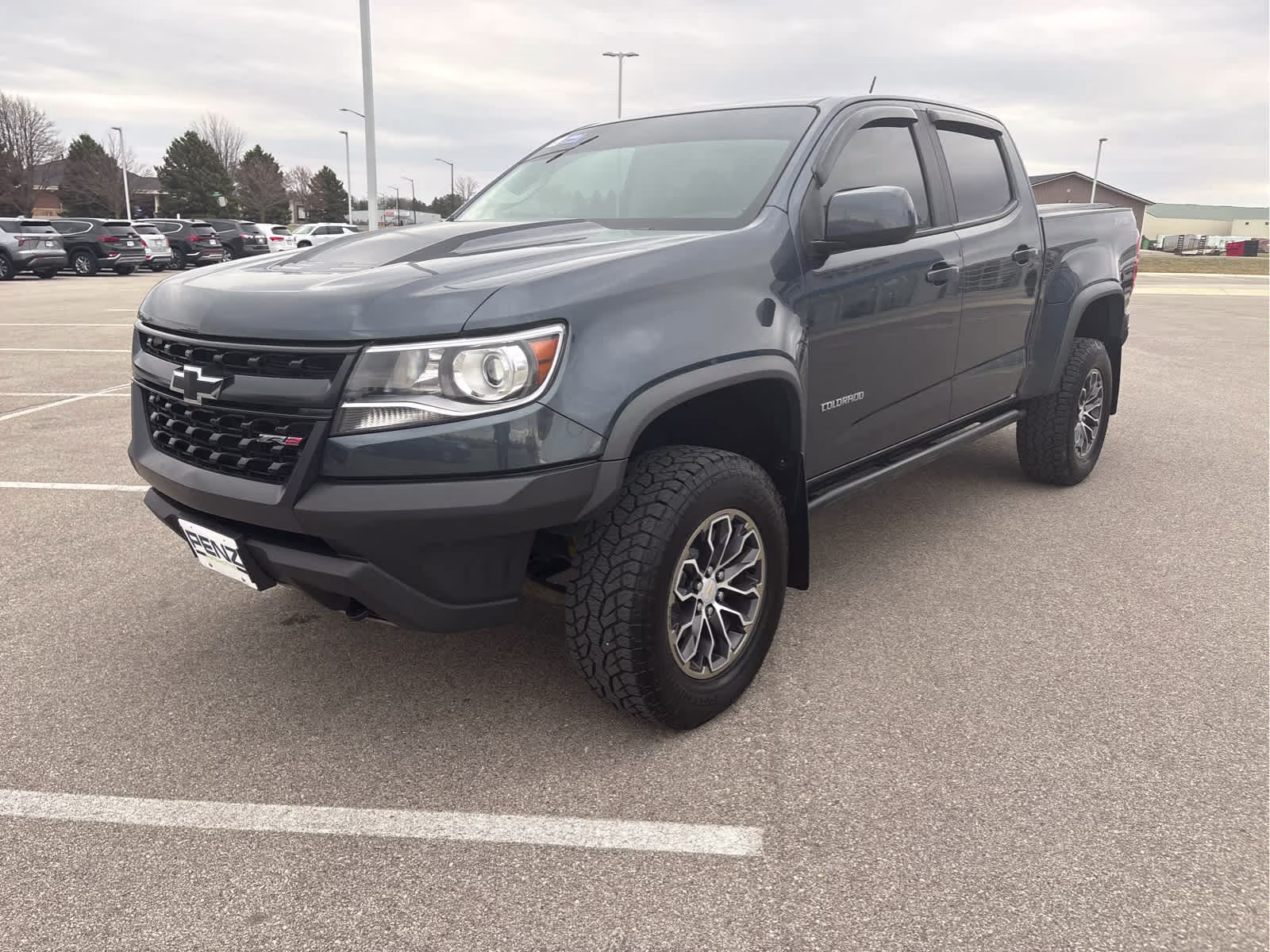 2019 Shadow Gray Metallic Chevrolet Colorado 4WD ZR2 4X4 Truck