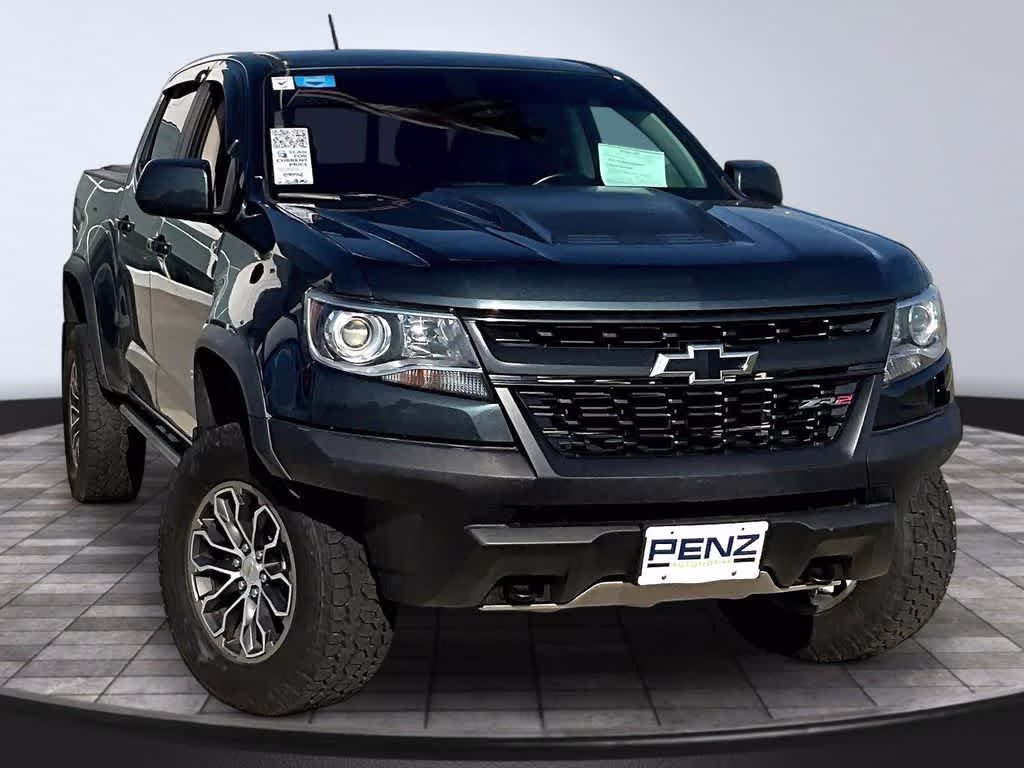 2019 Shadow Gray Metallic Chevrolet Colorado 4WD ZR2 4X4 Truck