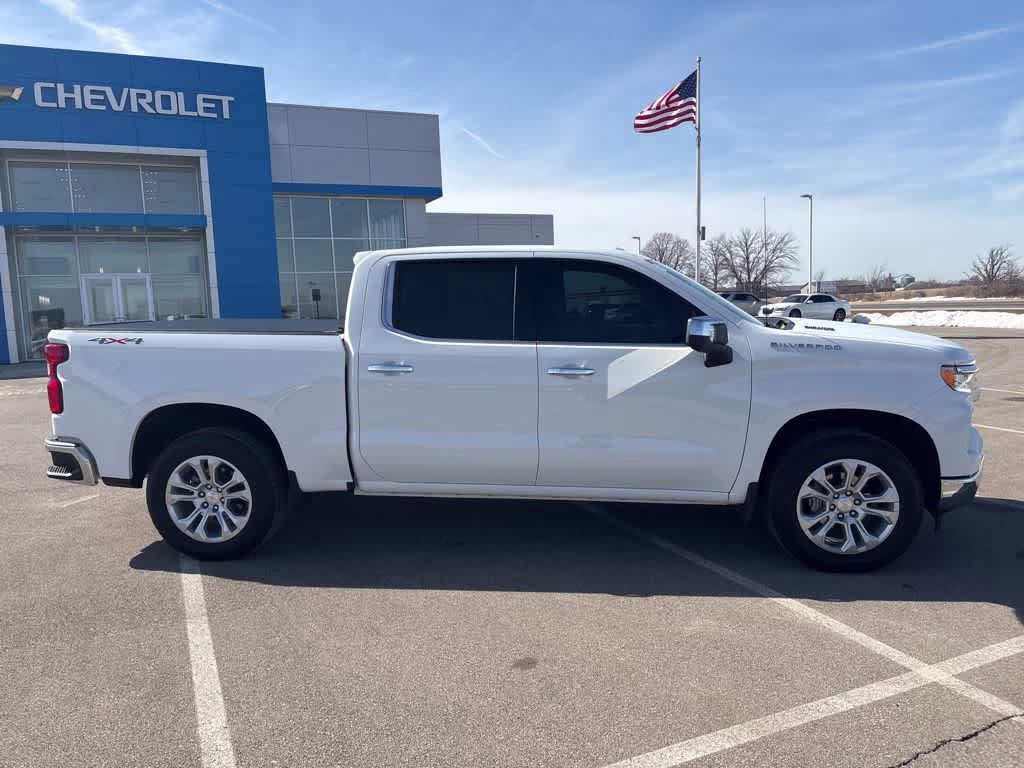 2025 Summit White Chevrolet Silverado 1500 LTZ 4X4 Truck