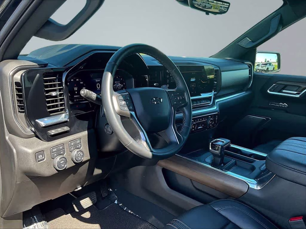 2025 Black Chevrolet Silverado 1500 High Country 4X4 Truck
