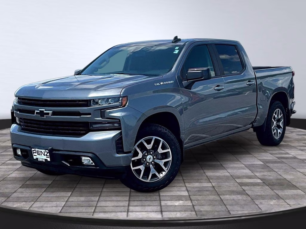2020 Satin Steel Metallic Chevrolet Silverado 1500 RST 4X4 Truck