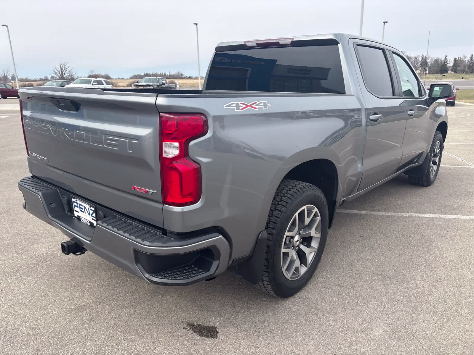 2020 Satin Steel Metallic Chevrolet Silverado 1500 RST 4X4 Truck