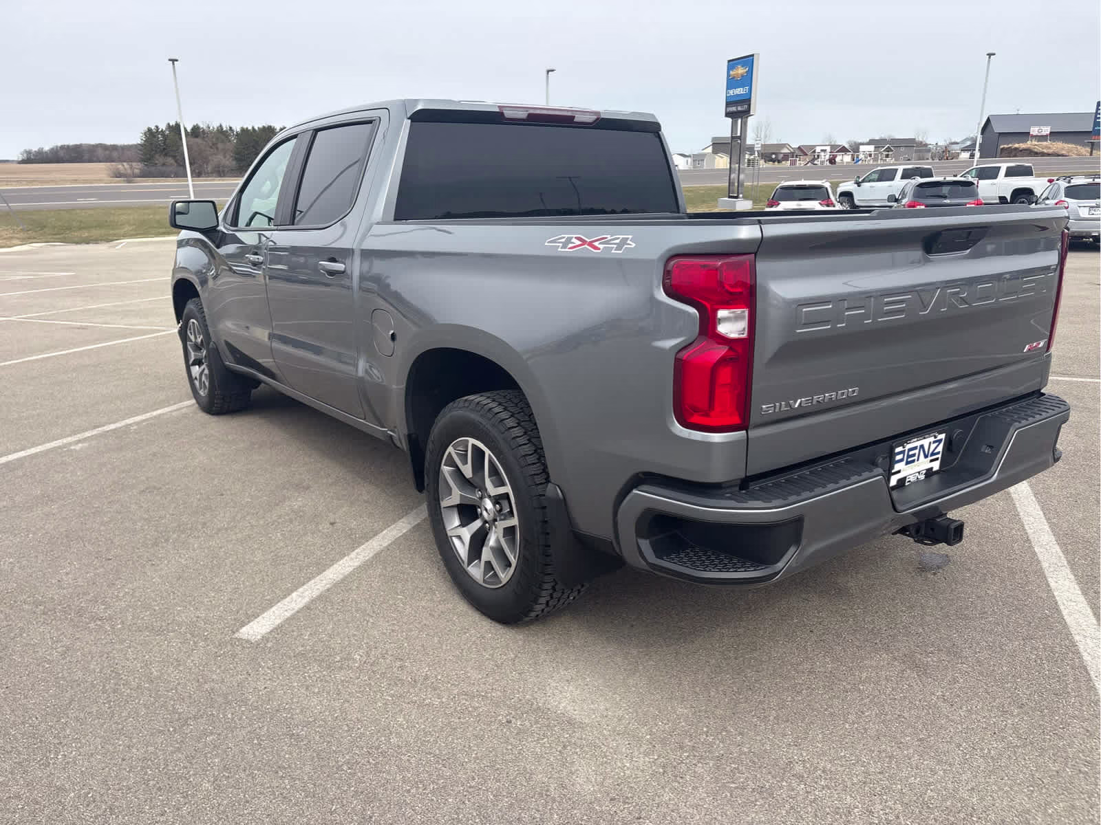 2020 Satin Steel Metallic Chevrolet Silverado 1500 RST 4X4 Truck