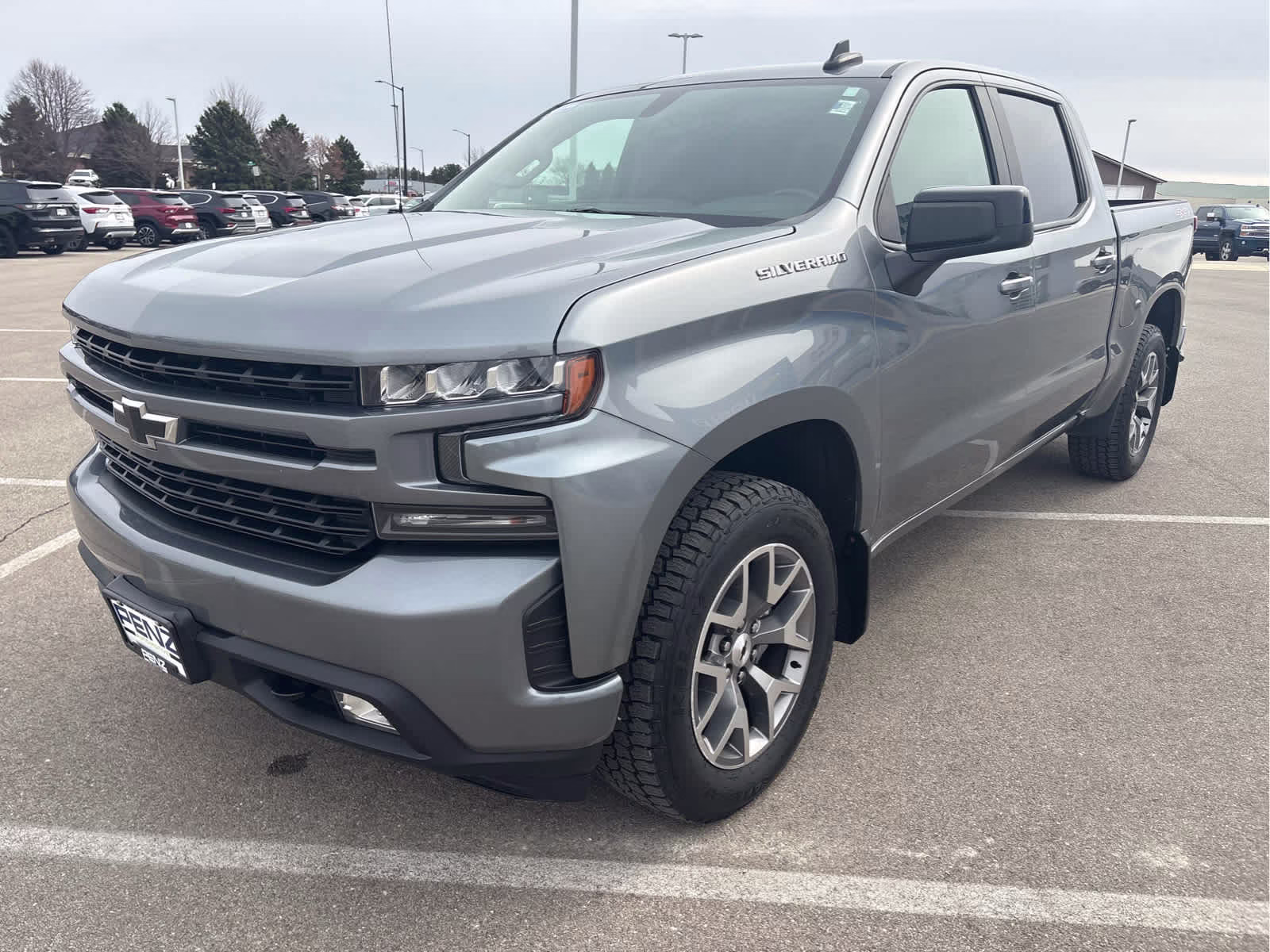 2020 Satin Steel Metallic Chevrolet Silverado 1500 RST 4X4 Truck