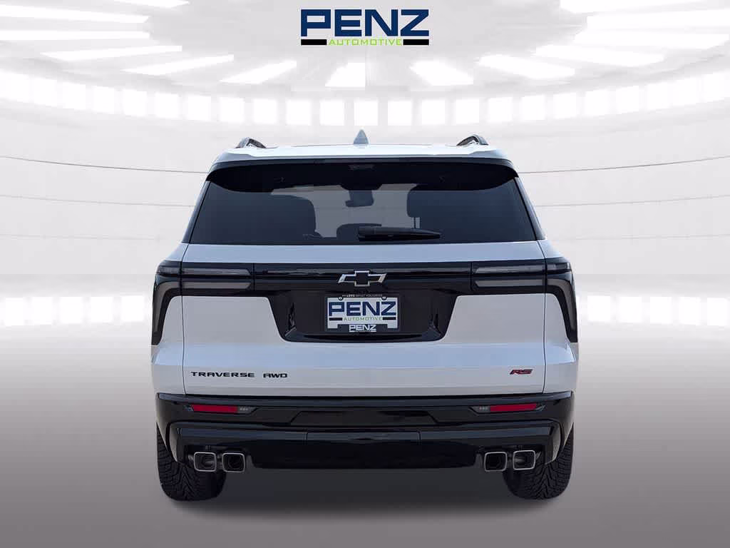 2024 Iridescent Pearl Tricoat Chevrolet Traverse AWD RS AWD SUV