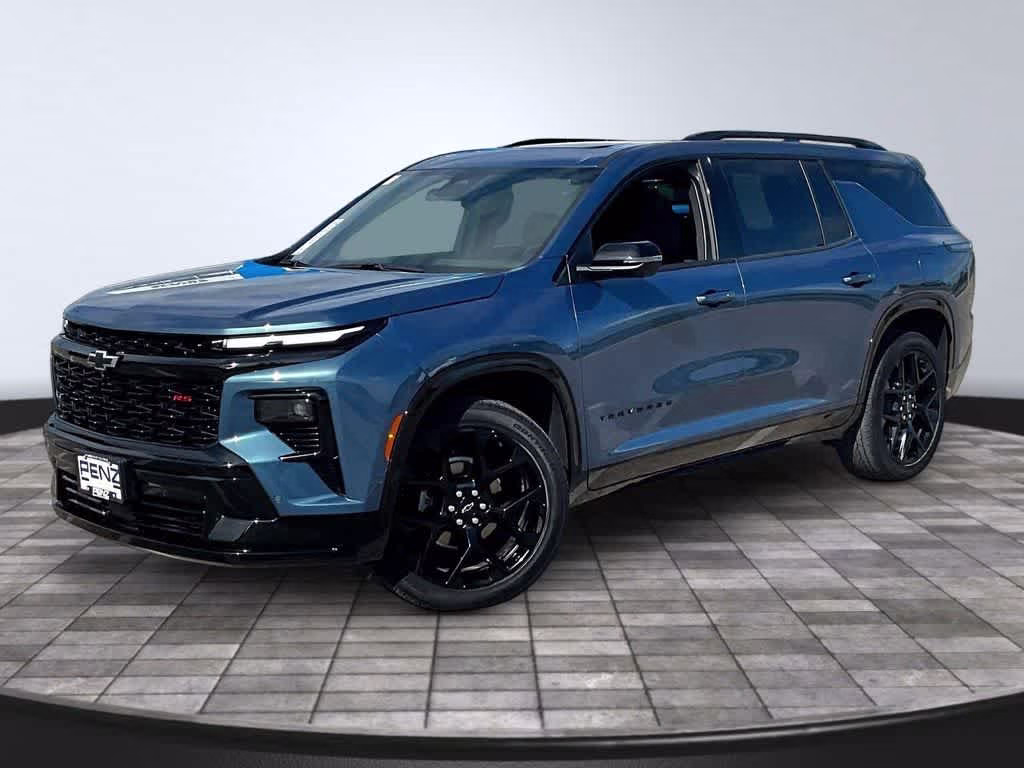 2025 Lakeshore Blue Metallic Chevrolet Traverse AWD RS AWD SUV