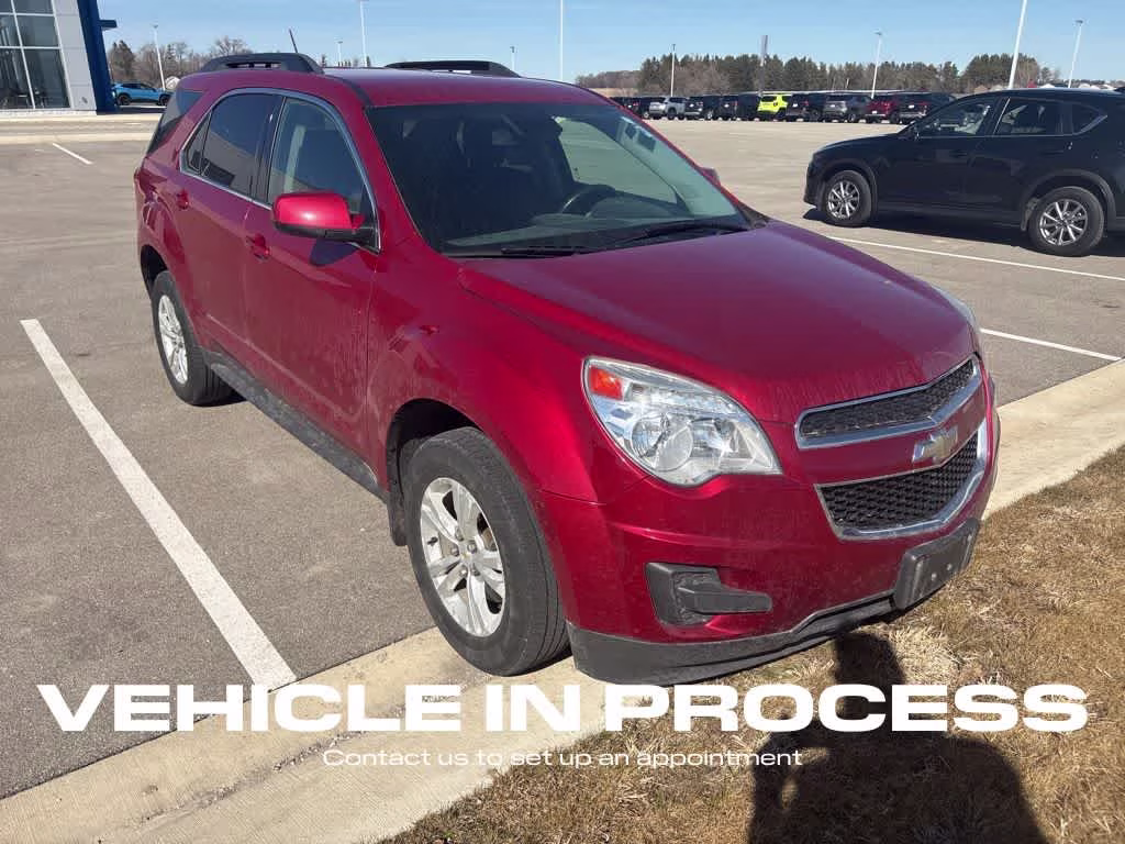 2014 Crystal Red Tintcoat Chevrolet Equinox LT AWD SUV