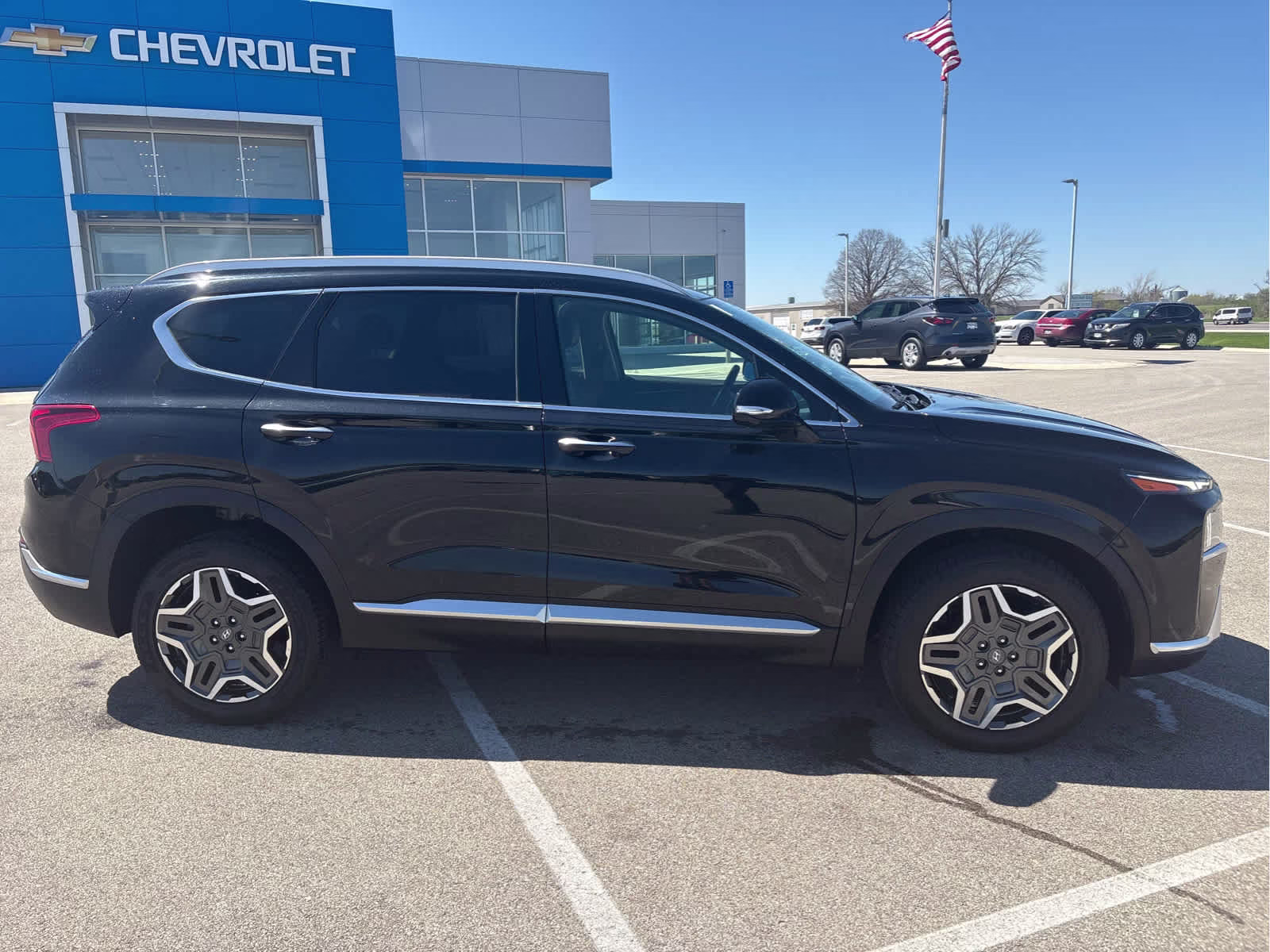 2023 Twilight Black Hyundai Santa Fe Limited AWD SUV