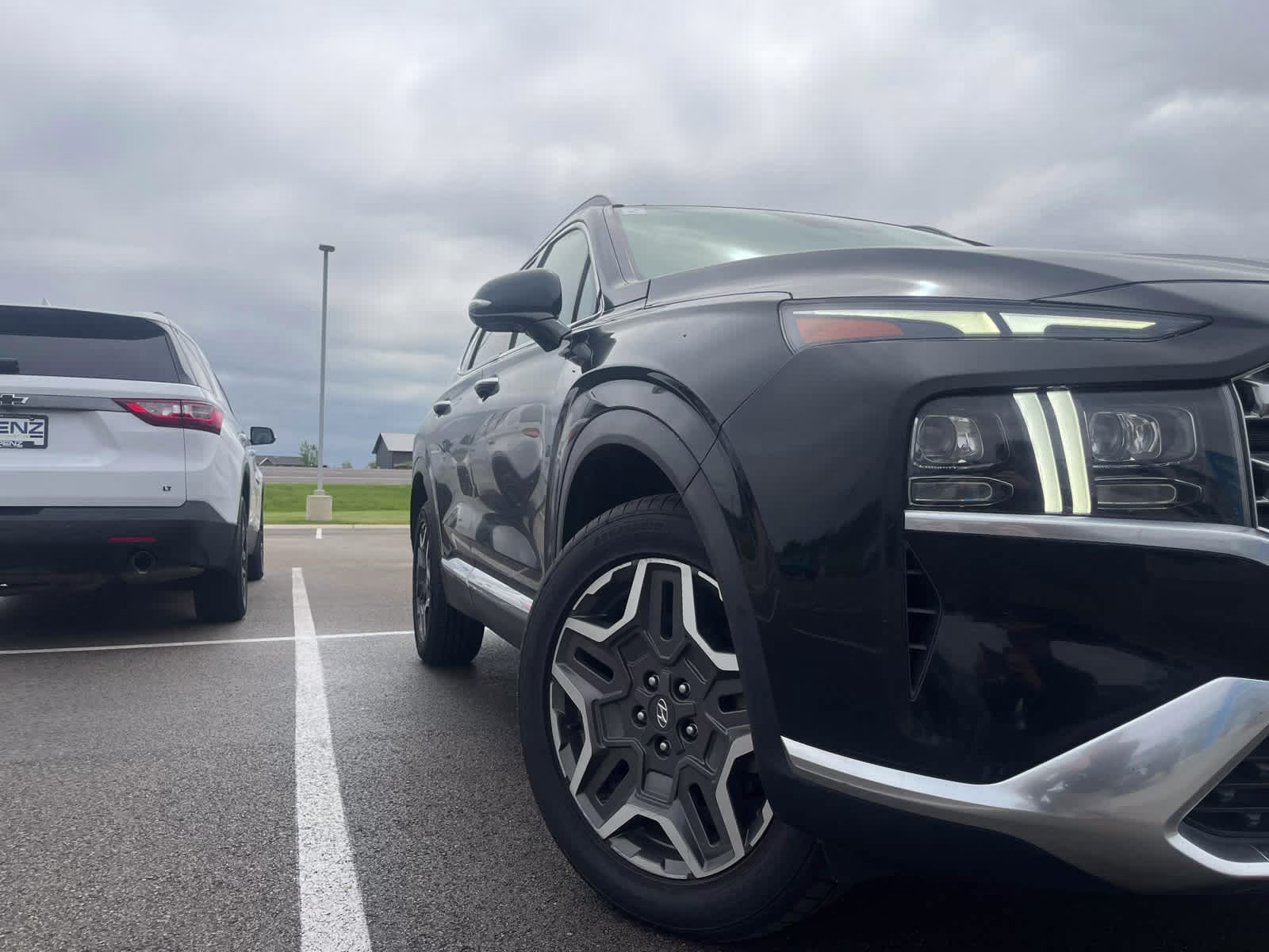 2023 Twilight Black Hyundai Santa Fe Limited AWD SUV