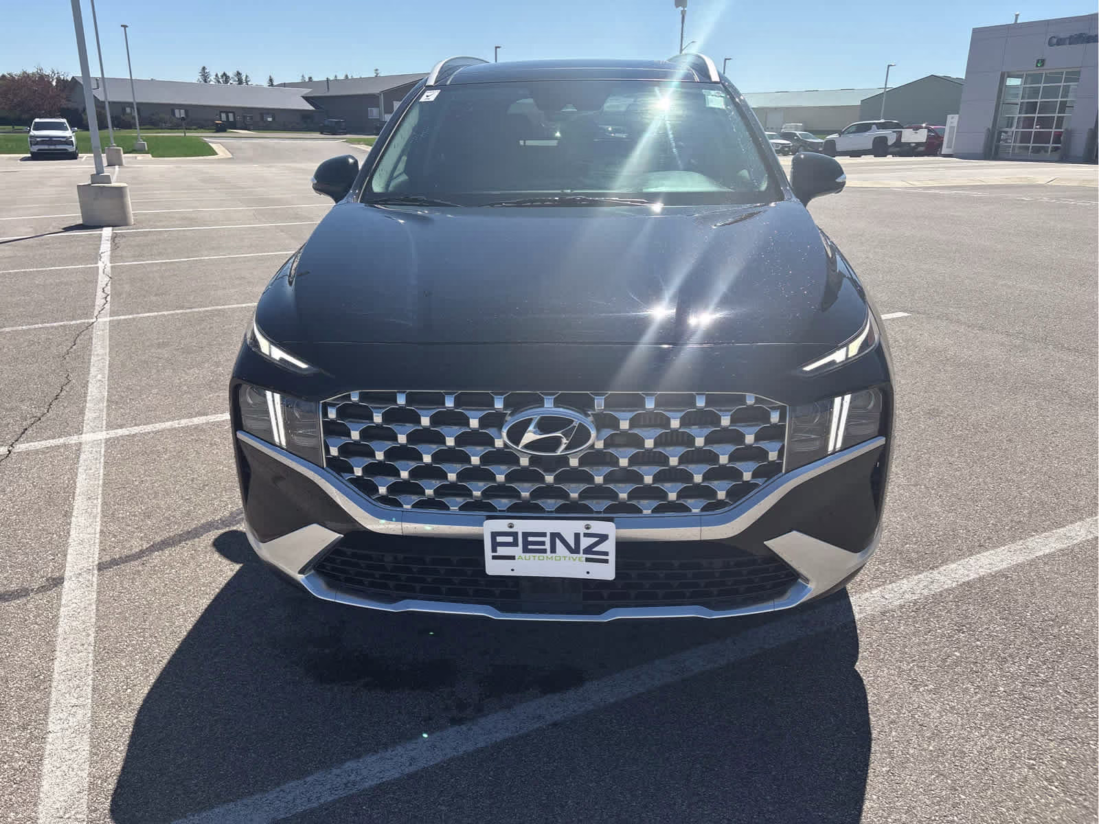 2023 Twilight Black Hyundai Santa Fe Limited AWD SUV