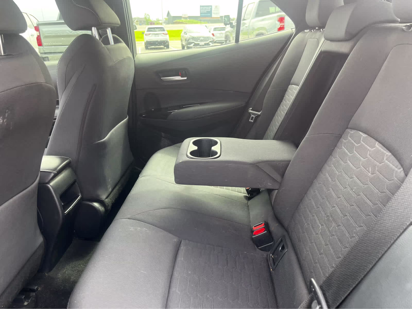 2021 Midnight Black Metallic Toyota Corolla Hatchback SE FWD Sedan