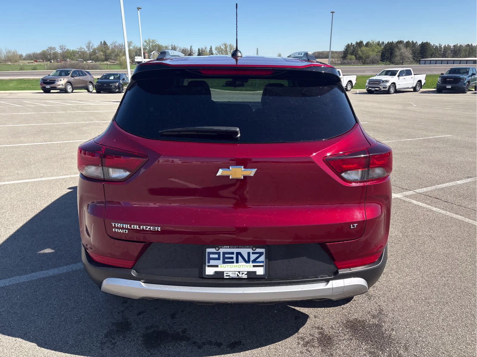2025 Crimson Metallic Chevrolet Trailblazer LT AWD SUV