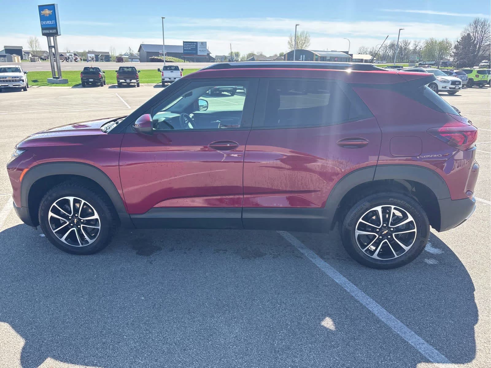 2025 Crimson Metallic Chevrolet Trailblazer LT AWD SUV