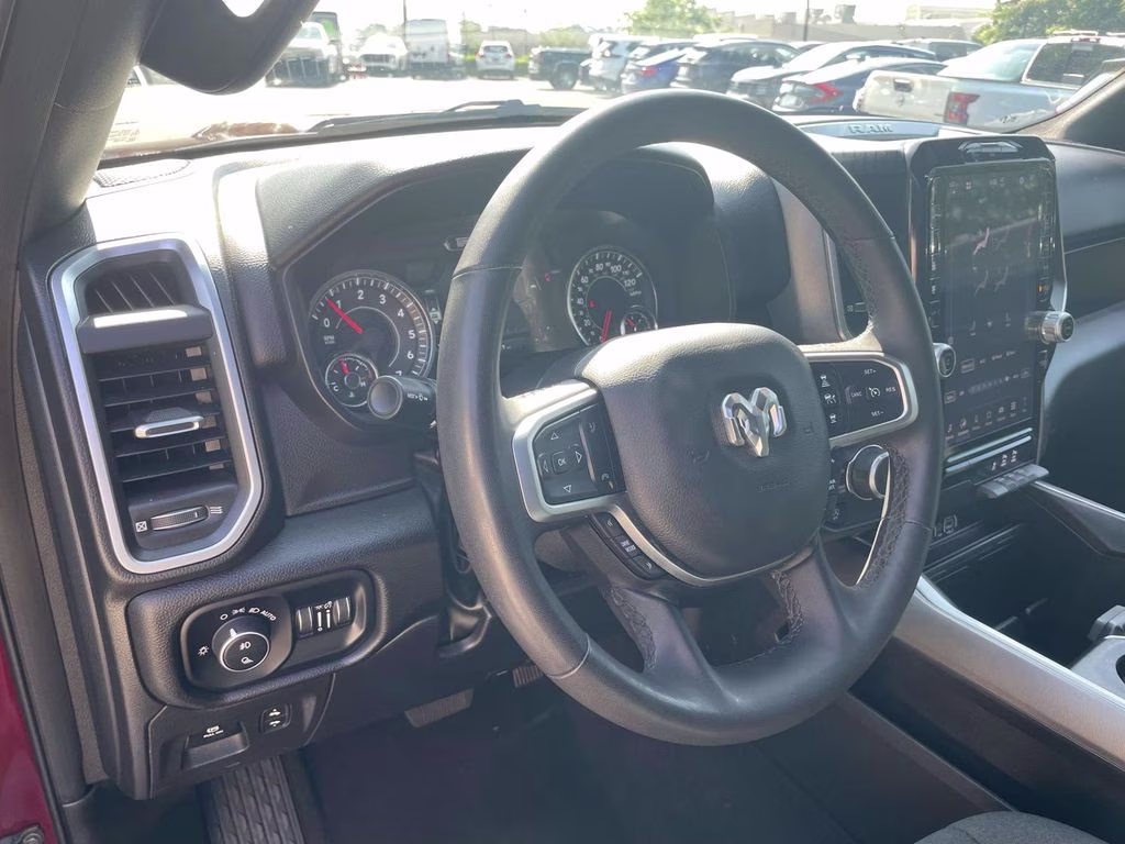 2025 Delmonico Red Pearlcoat Ram 1500 Big Horn/Lone Star 4X4 Truck