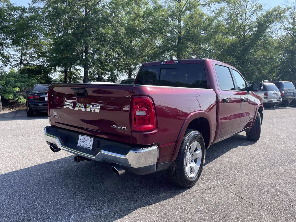 2025 Delmonico Red Pearlcoat Ram 1500 Big Horn/Lone Star 4X4 Truck