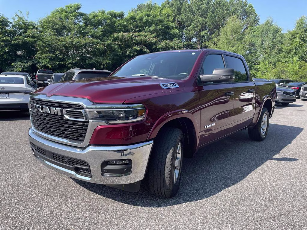 2025 Delmonico Red Pearlcoat Ram 1500 Big Horn/Lone Star 4X4 Truck