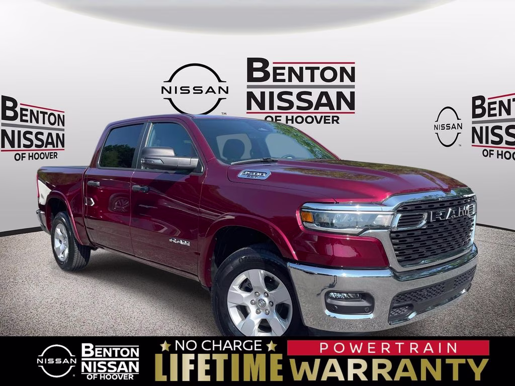 2025 Delmonico Red Pearlcoat Ram 1500 Big Horn/Lone Star 4X4 Truck