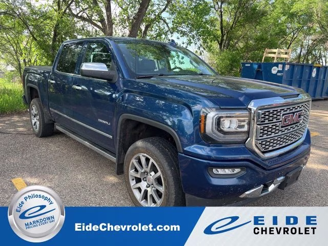 2016 Stone Blue Metallic GMC Sierra 1500 Denali 4X4 Truck