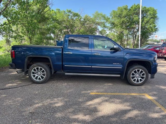 2016 Stone Blue Metallic GMC Sierra 1500 Denali 4X4 Truck