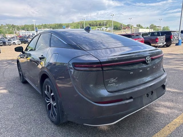 2023 Magnetic Gray Metallic Toyota Crown Limited AWD Sedan