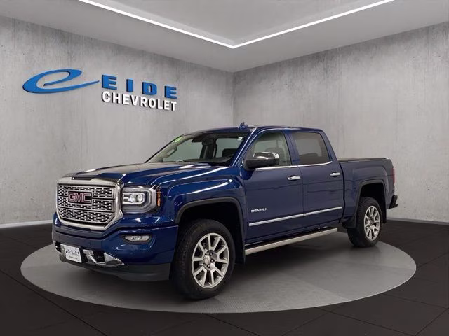 2016 Stone Blue Metallic GMC Sierra 1500 Denali 4X4 Truck