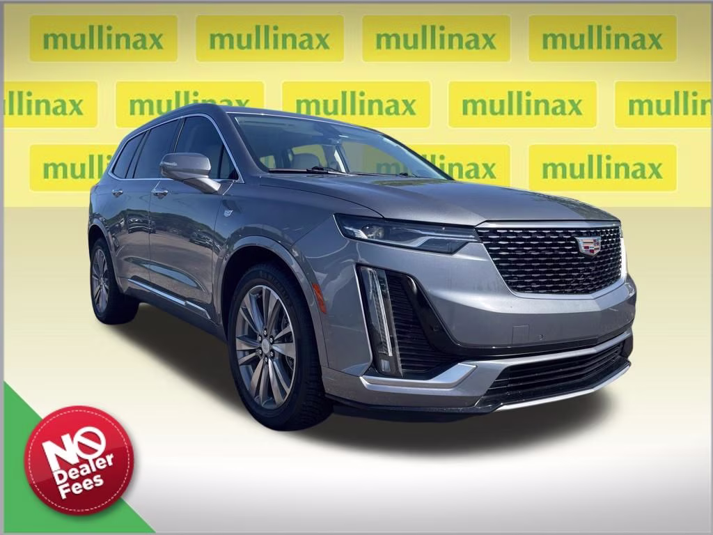 2021 Satin Steel Metallic Cadillac XT6 Premium Luxury AWD SUV