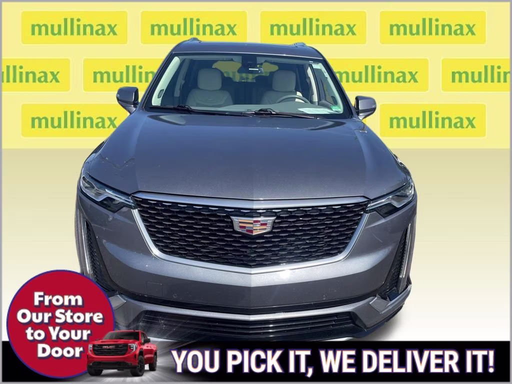 2021 Satin Steel Metallic Cadillac XT6 Premium Luxury AWD SUV
